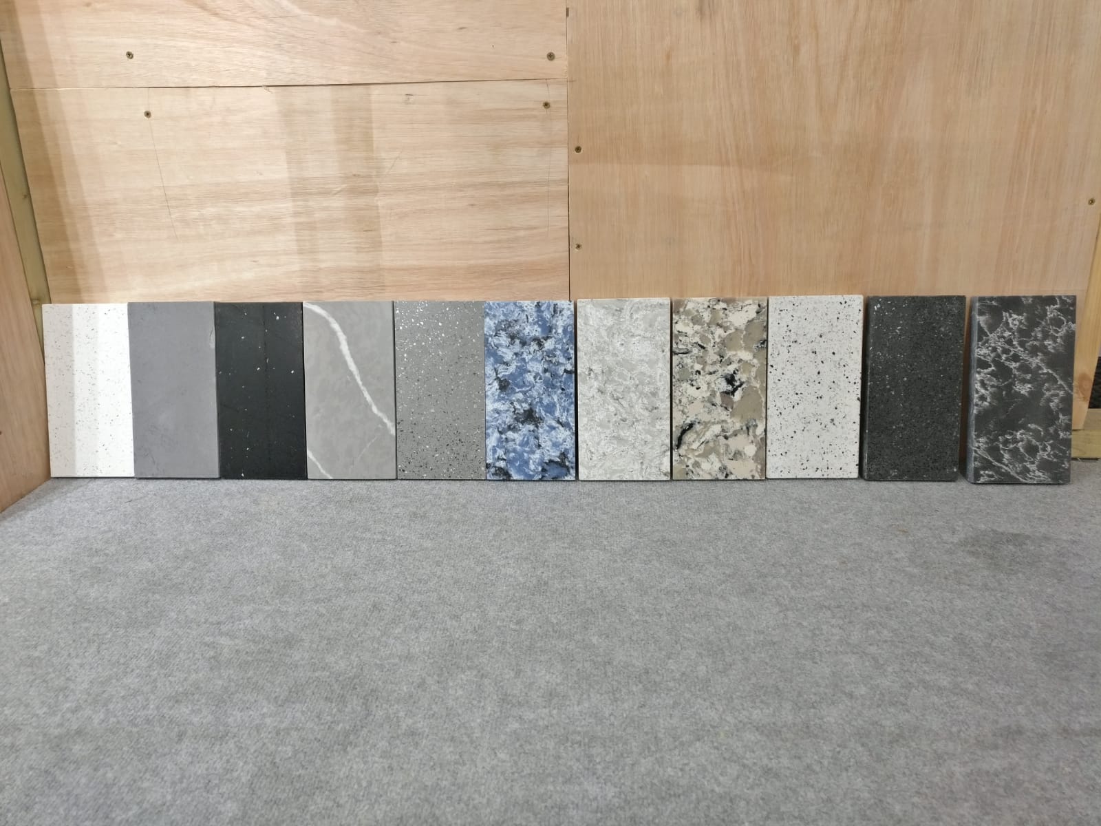 Architectural Terrazzo, Quartz & Marble Swatches