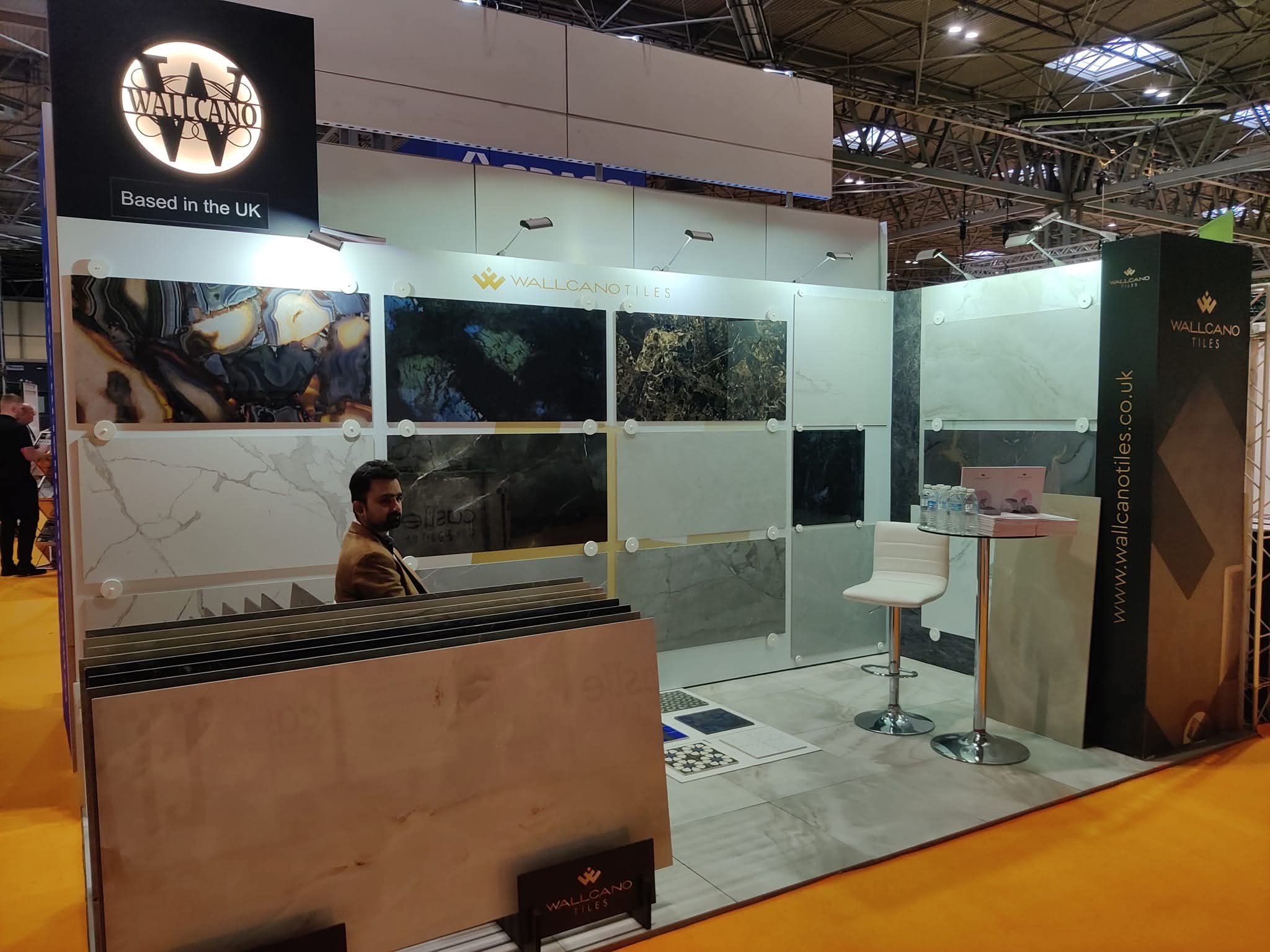 Wallcano Architectural Slabs Exhibition Showcase