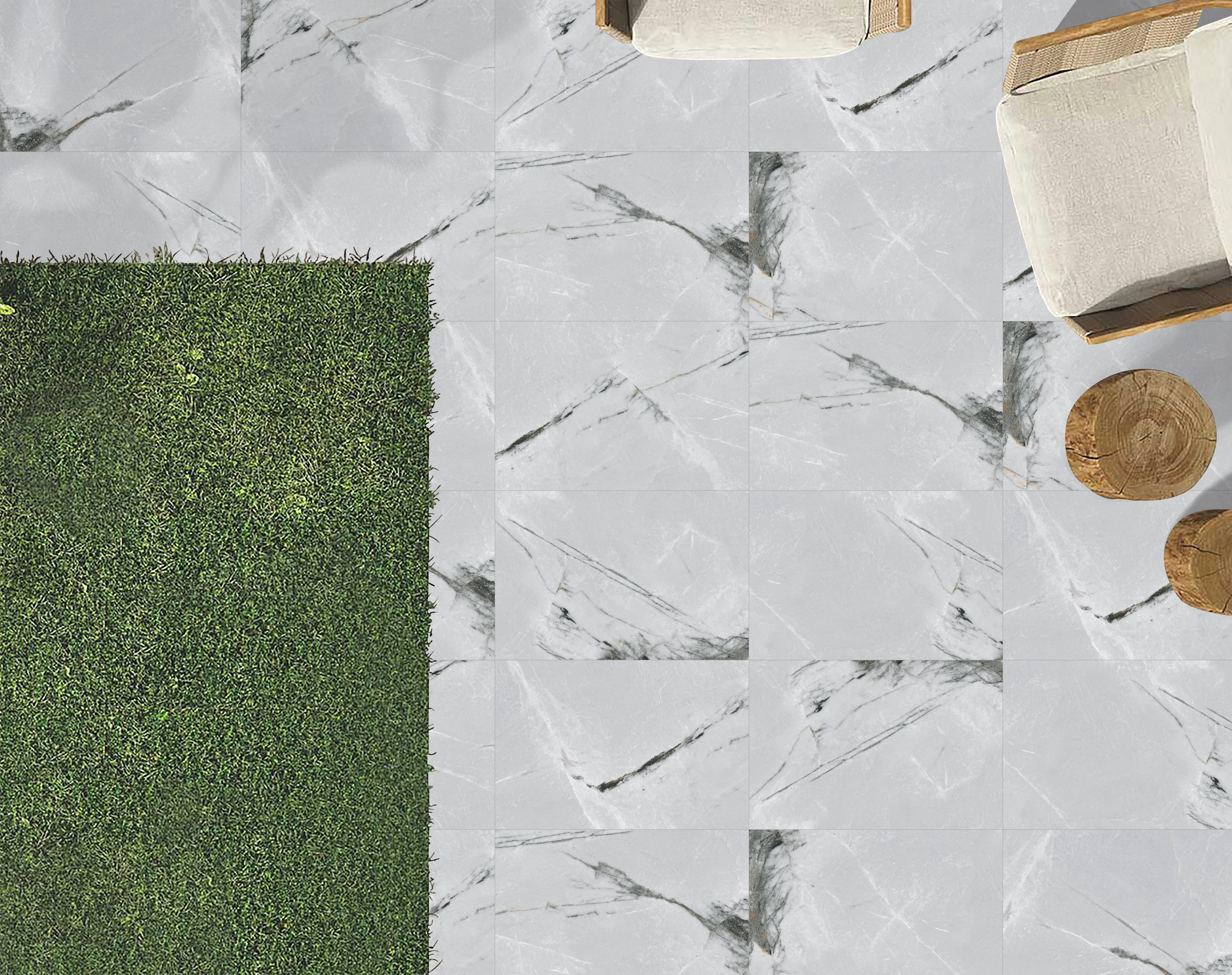 EMPORIO GREY 60X90CM 20MM MATT OUTDOOR PORCELAIN TILES